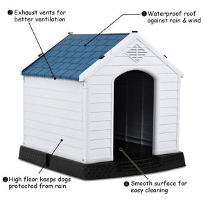 Plastic Waterproof Ventilate Pet House
