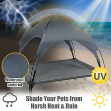 Load image into Gallery viewer, Pet Hammock with Removable Canopy Shade