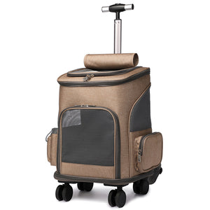 Portable Folding Cat Trolley  Backpack