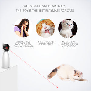 PETSQUARES Cat LED Laser Toy