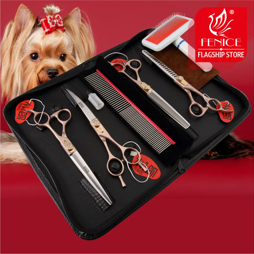 Fenice Dog Grooming Scissors Set