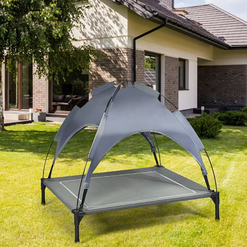 Pet Hammock with Removable Canopy Shade