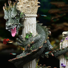Load image into Gallery viewer, PETSQUARES Creative Oriental Dragon Aquarium Ornament