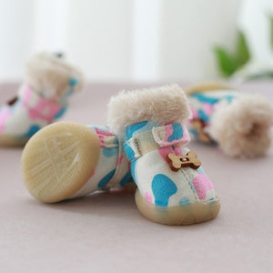 Thick Snow Puppies Shoes For Dogs - PetSquares