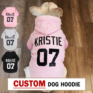 DiDog Personalized Custom Dog Hoodies - PetSquares