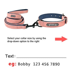 Pet Artist Personalized Leather Dog Collars