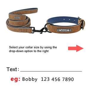 Pet Artist Personalized Leather Dog Collars