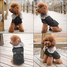 Load image into Gallery viewer, Dog Winter Jacket With Fur - PetSquares