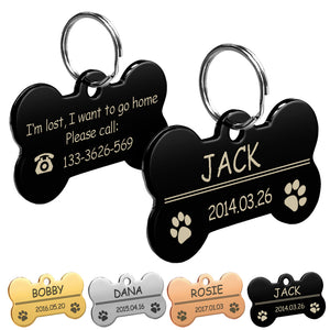 DiDog Personalized Pet Name Tags - PetSquares