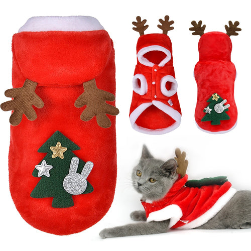 DiDog Santa Costume for Small Pets - PetSquares