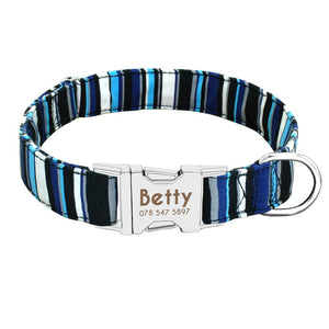 Pet Artist Personalized Dog Collar ID Nameplate - PetSquares