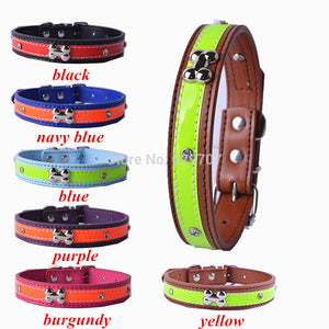 BDC Personalized Crystal Studded Reflective Dog Collar - PetSquares