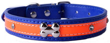 Load image into Gallery viewer, BDC Personalized Crystal Studded Reflective Dog Collar - PetSquares